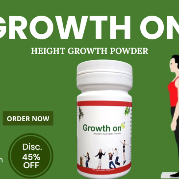 Get Stronger and Taller Naturally with GrowthOn Powder