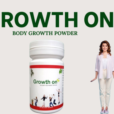 Grow Taller Naturally with Growthon Ayurvedic Powder
