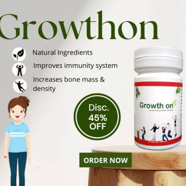 Grow Taller Naturally with GrowthOn