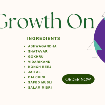 GrowthOn Powder – Ayurvedic Solution for Height Increase